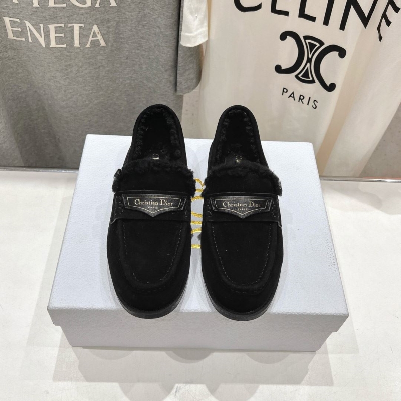 ch**an D*or leather shoes